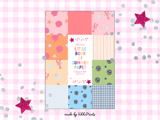 Little Book of Summer Paper - Patterned paper Book
