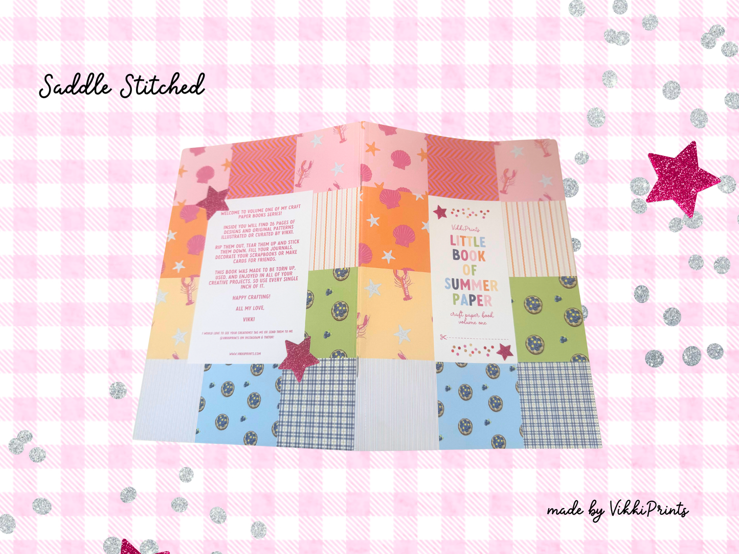 Little Book of Summer Paper - Patterned paper Book