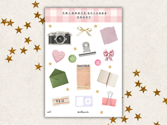 Trinkets Sticker Sheet - Volume 2