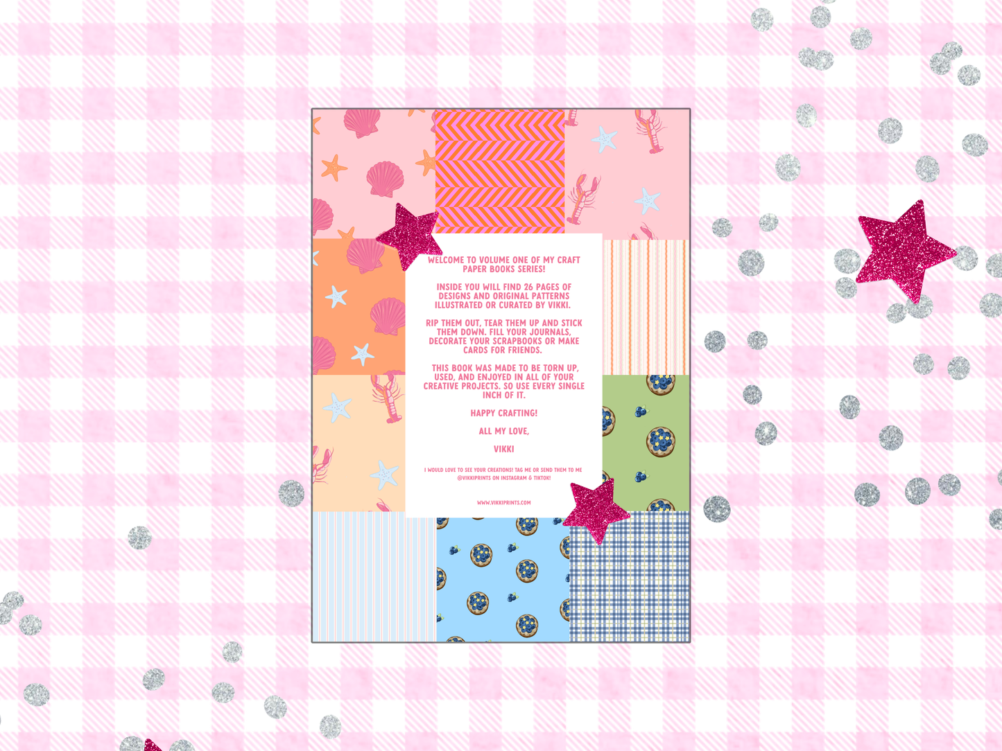 Little Book of Summer Paper - Patterned paper Book