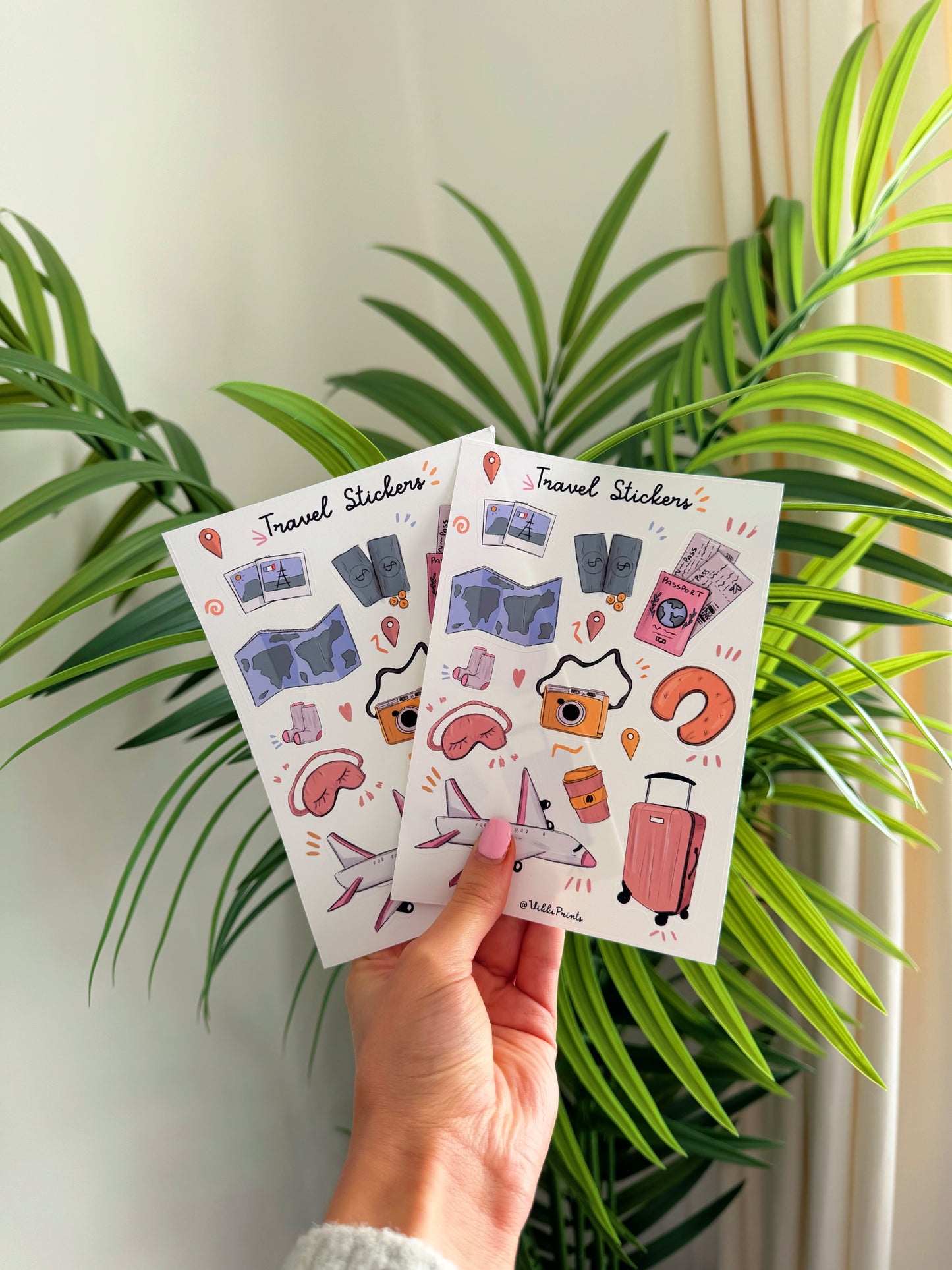 Travel Sticker Sheet