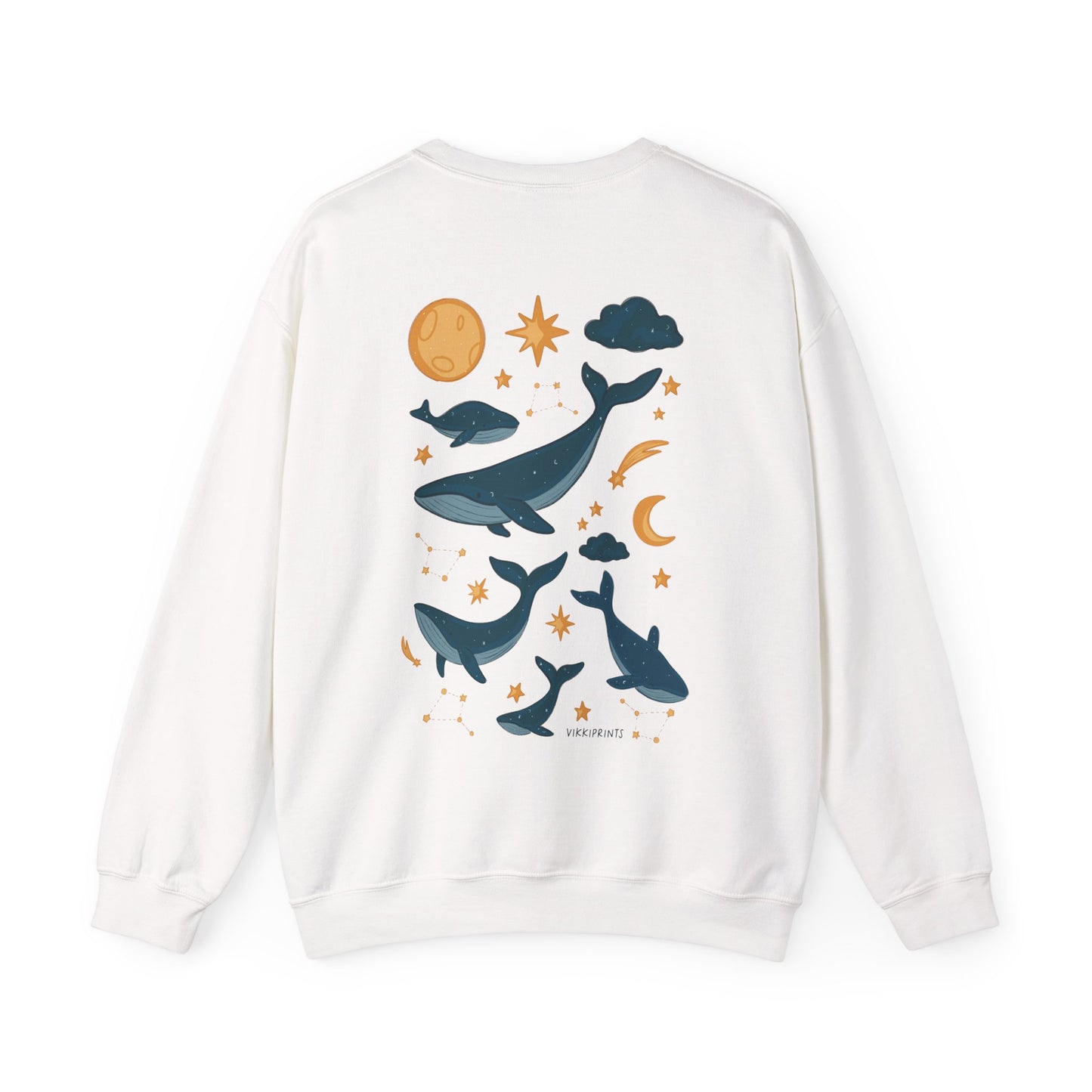 Celestial Whales Unisex Sweatshirt