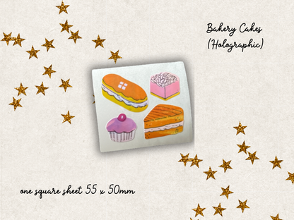 Mini vintage Sticker Sheets Collection