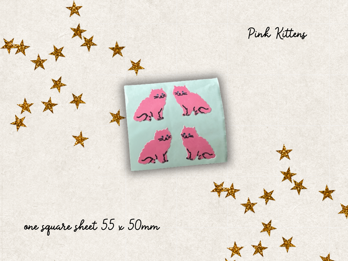 Mini vintage Sticker Sheets Collection