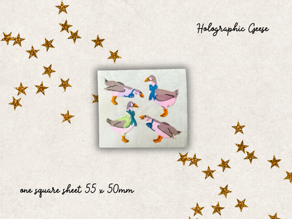 Mini vintage Sticker Sheets Collection