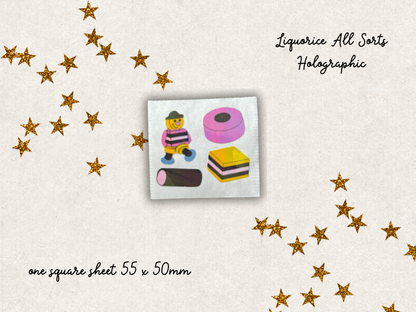 Mini vintage Sticker Sheets Collection