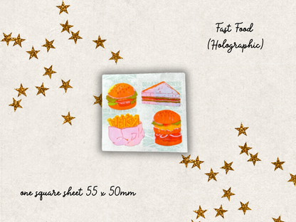 Mini vintage Sticker Sheets Collection