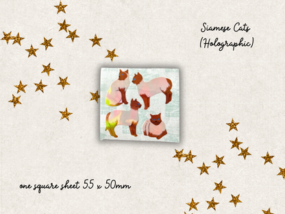 Mini vintage Sticker Sheets Collection