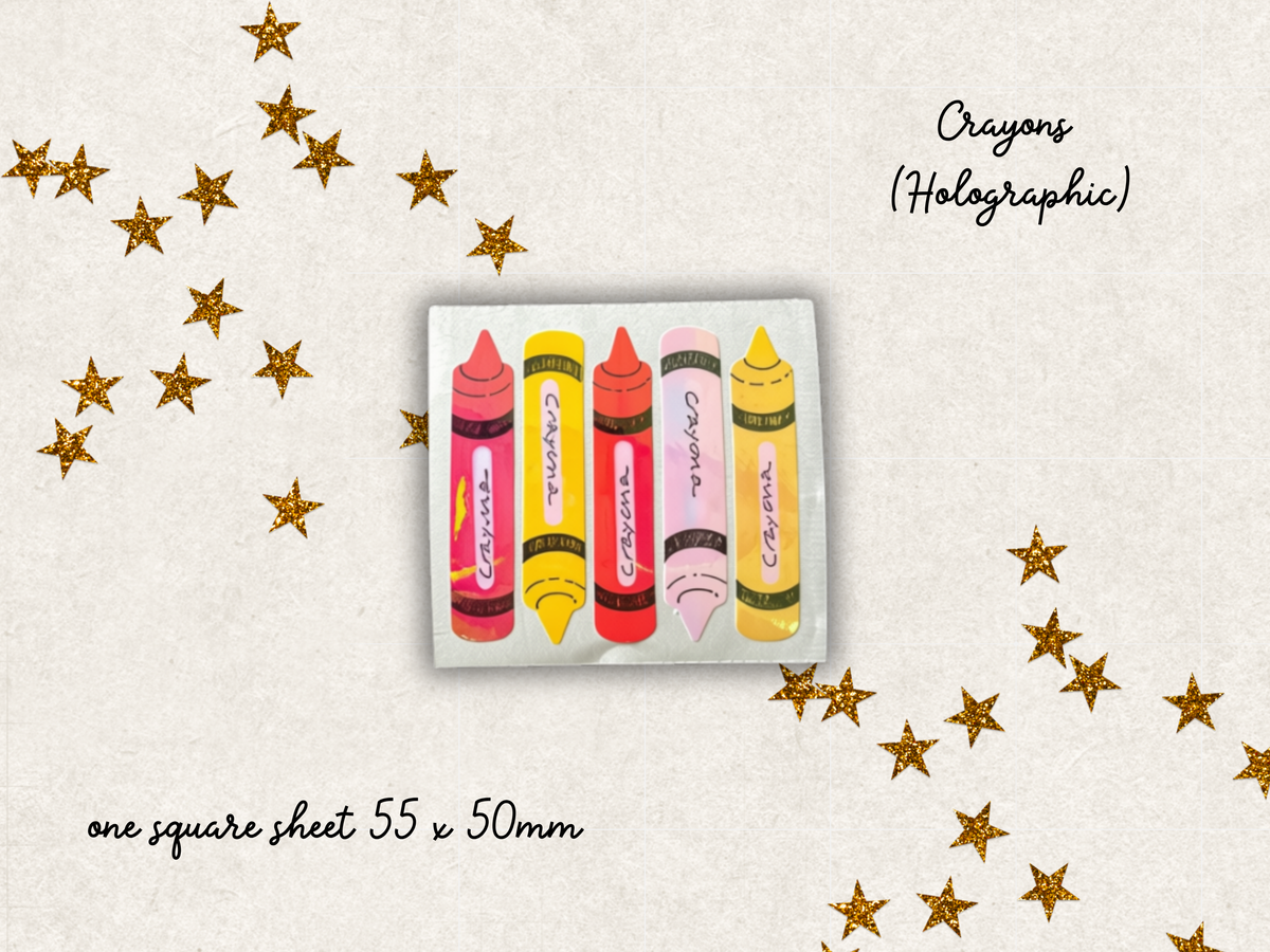Mini vintage Sticker Sheets Collection