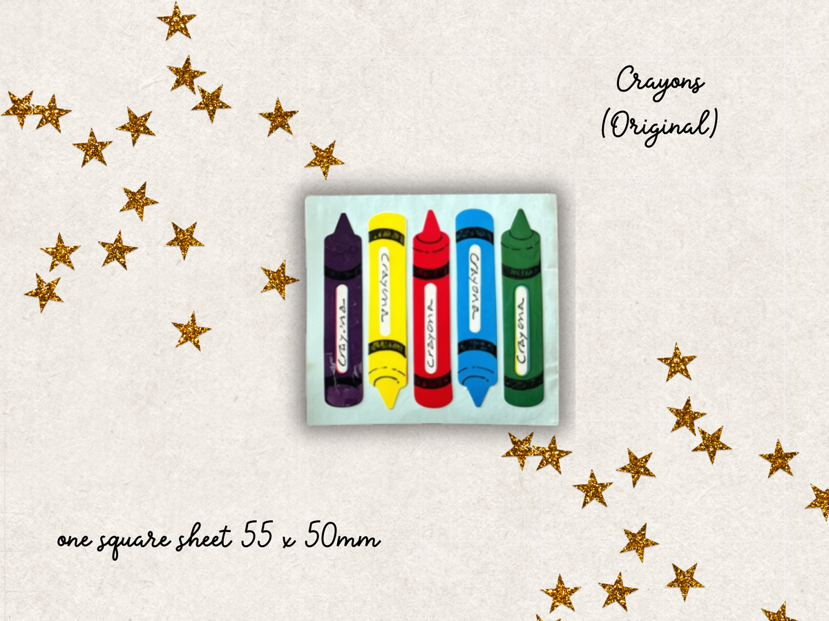 Mini vintage Sticker Sheets Collection