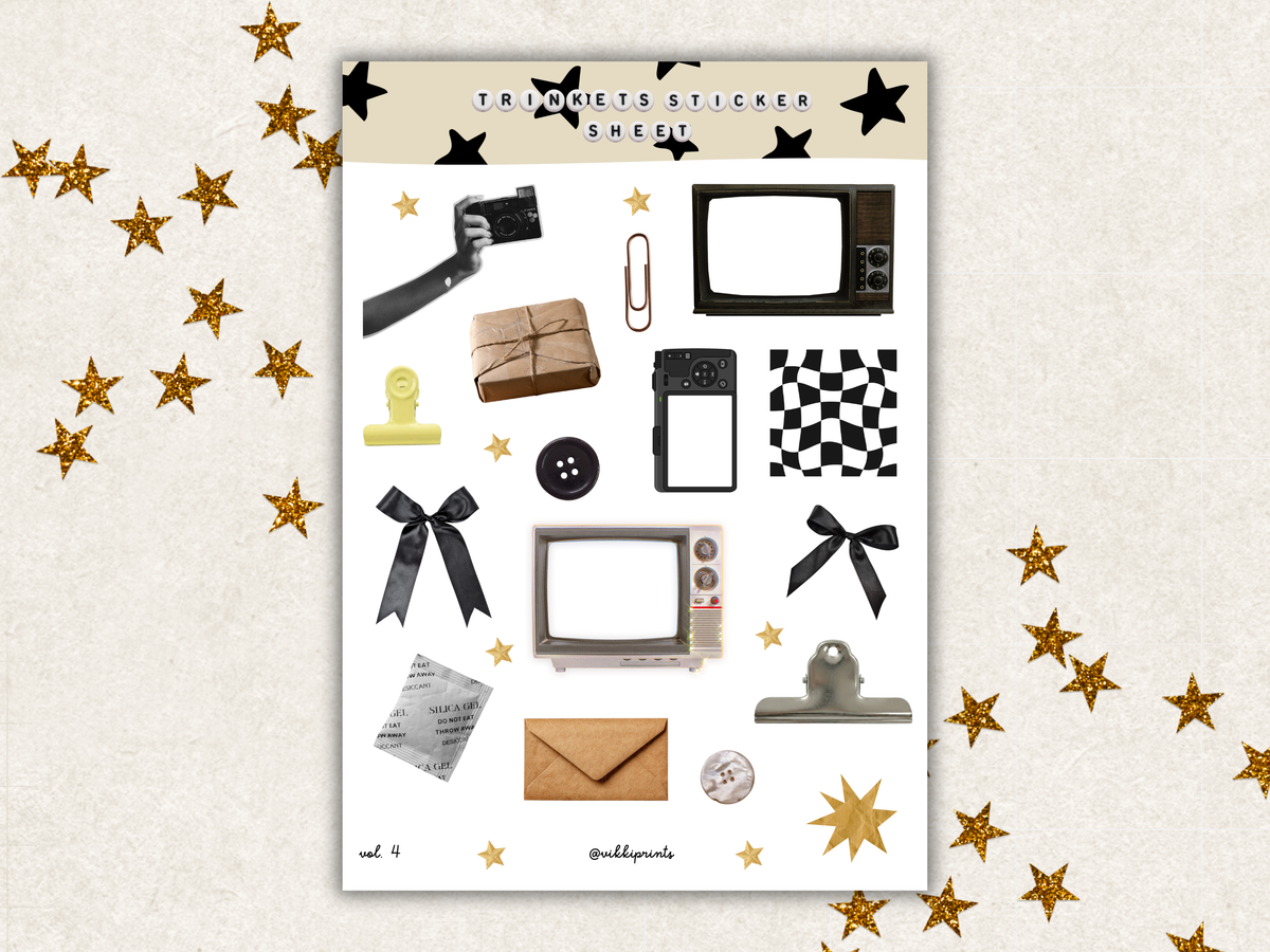 Trinkets Sticker Sheet - Volume 4