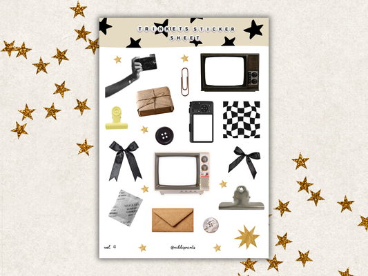 Trinkets Sticker Sheet - Volume 4
