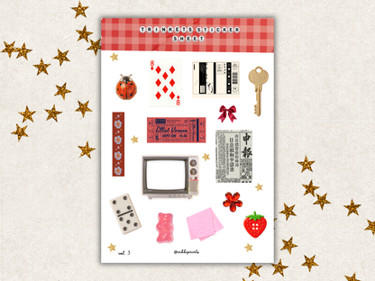 Trinkets Sticker Sheet - Volume 3