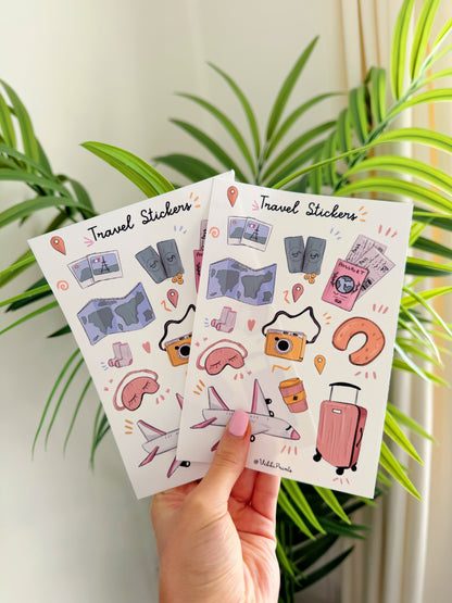 Travel Sticker Sheet
