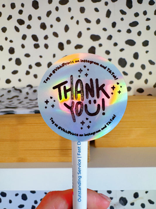 Thank You Stickers - Personalised Small Business Stickers
