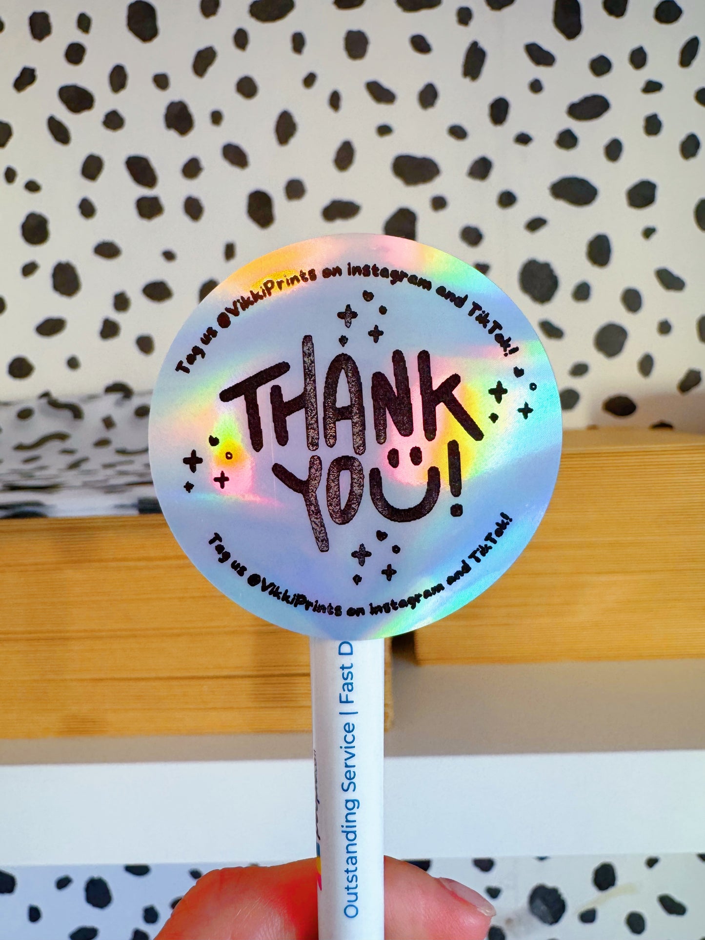 Thank You Stickers - Personalised Small Business Stickers