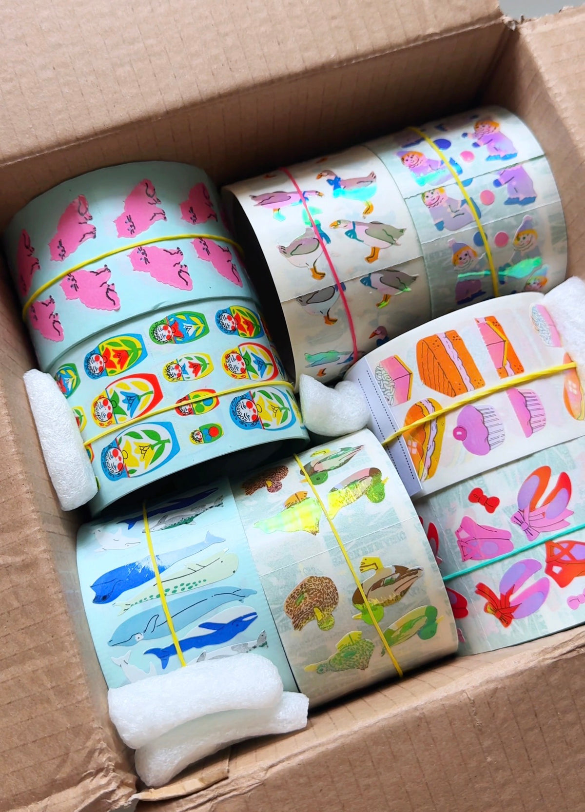 Mini vintage Sticker Sheets Collection