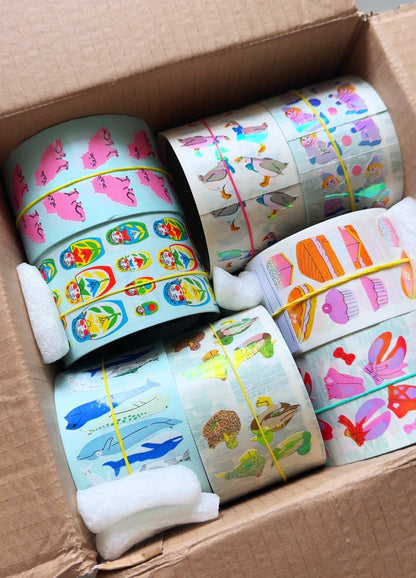 Mini vintage Sticker Sheets Collection