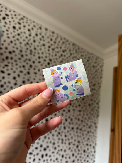 Mini vintage Sticker Sheets Collection