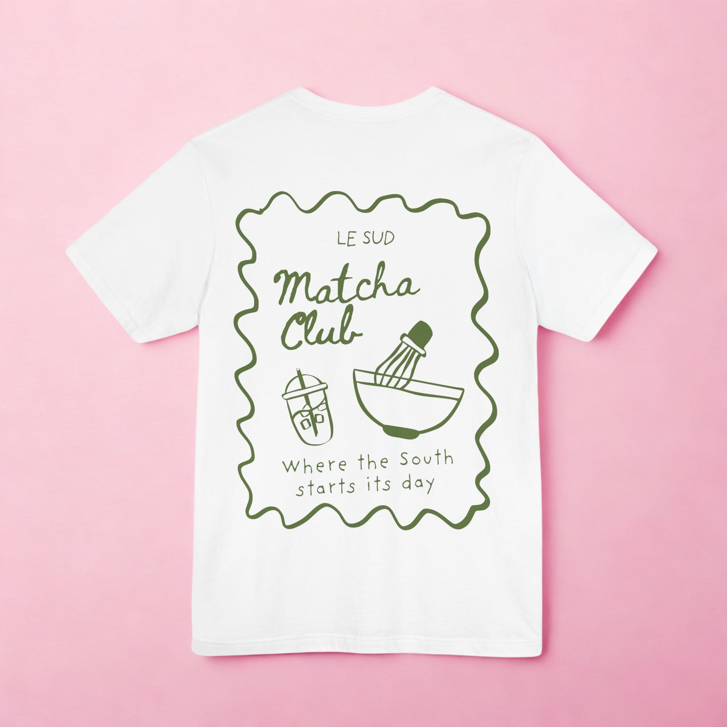 Unisex Tee - Le Sud Matcha Club Design