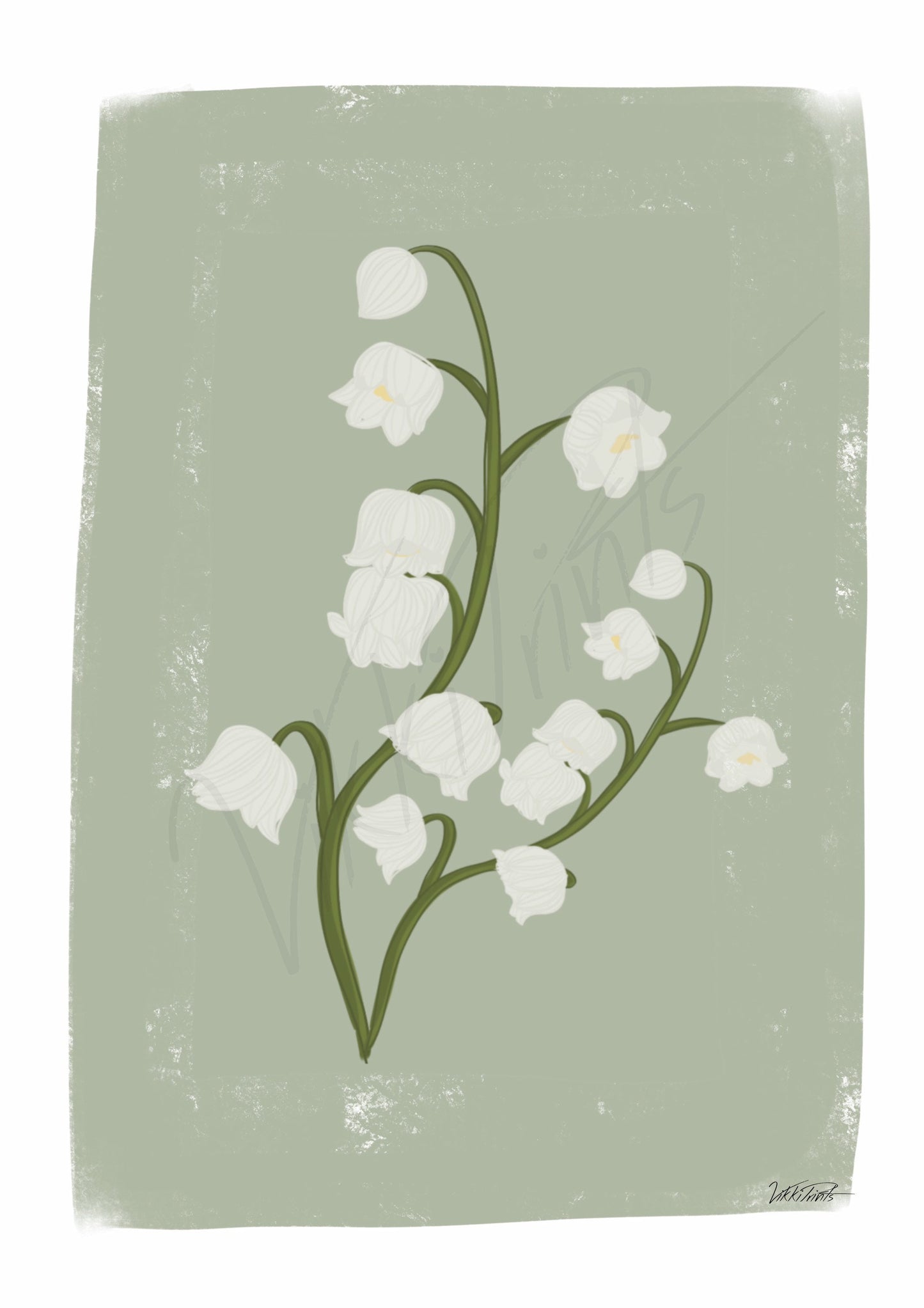 Lily of the Valley Art Print